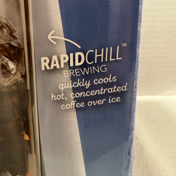 New/Open Box Mr. Coffee Single Serve Ice Coffeemaker, White - Picture 4 of 16